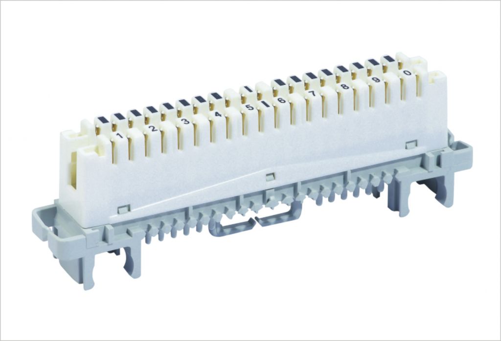 Krone LSA Profile Disconnection Module used for connection of exchange lines and jumper wires