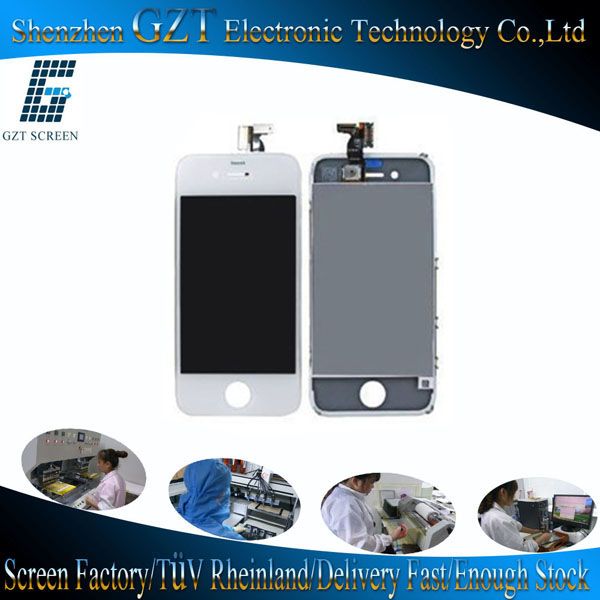 HOT!!! 2014 High quality lcd touch screen digitizer assembly for iphone 4s with factory price wholesale