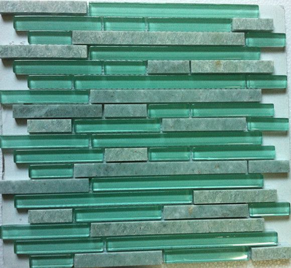 Stone &amp; glass mosaic