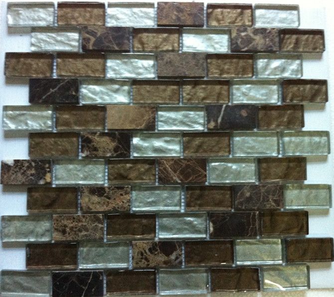 Stone &amp; glass mosaic