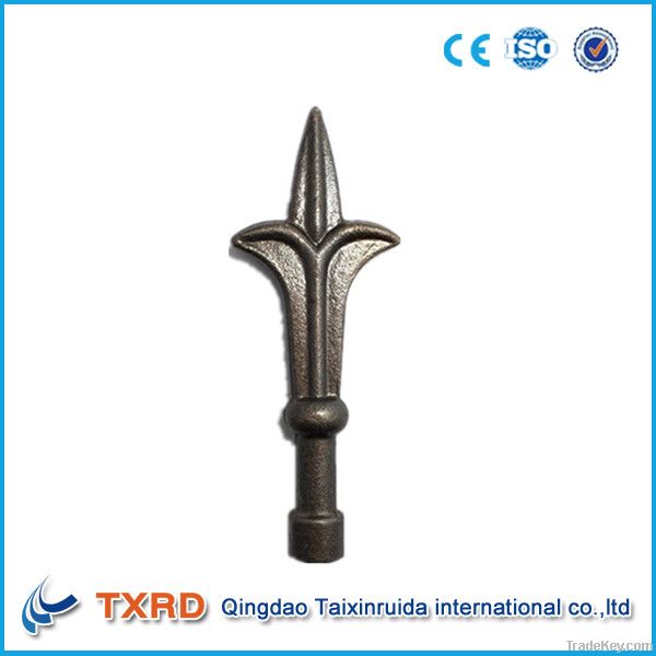 Gardening forging iron spearhead