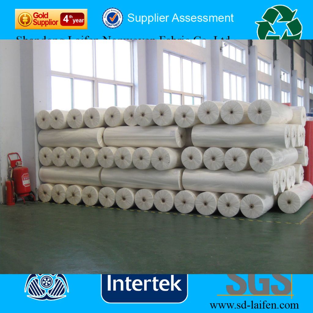 fresh polypropylene spunbond nonwoven fabric for interlining