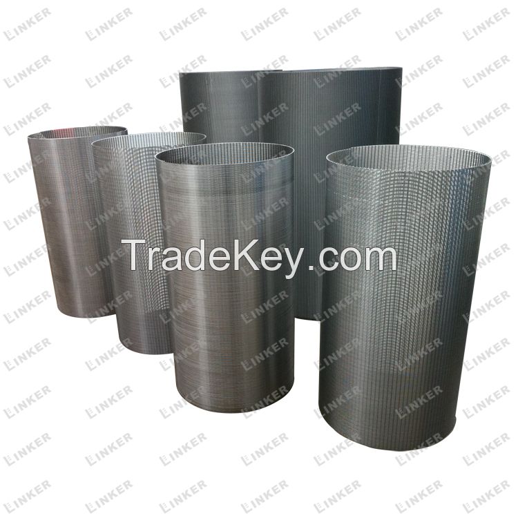 wedge wire screen filters(the minimum slot reaches 0.02mm)