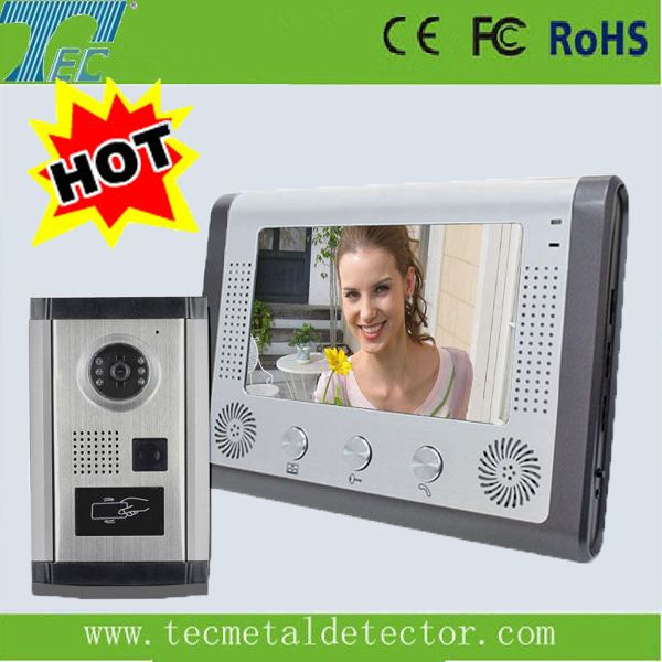 7-inch Sensitivity touch panel Color Video Door Phone