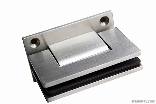 Hydraulic glass door hinge