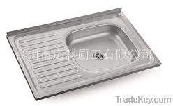 Commercial sink stainles steel YK0851