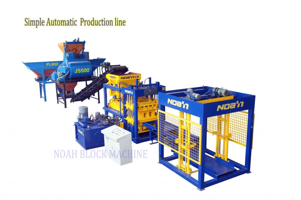 Noah Automatic Concrete Block Machine Price in India