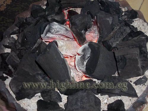 hard wood, soft wood, charcoal