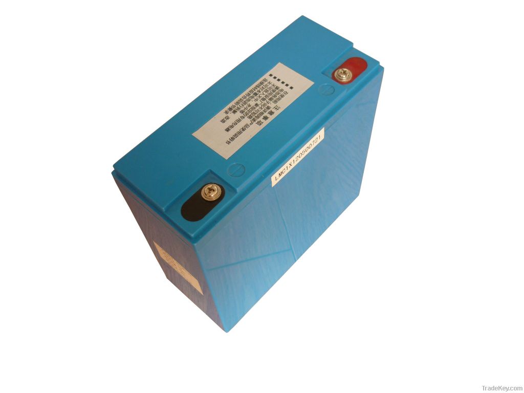 High discharge rate Li-polymer battery