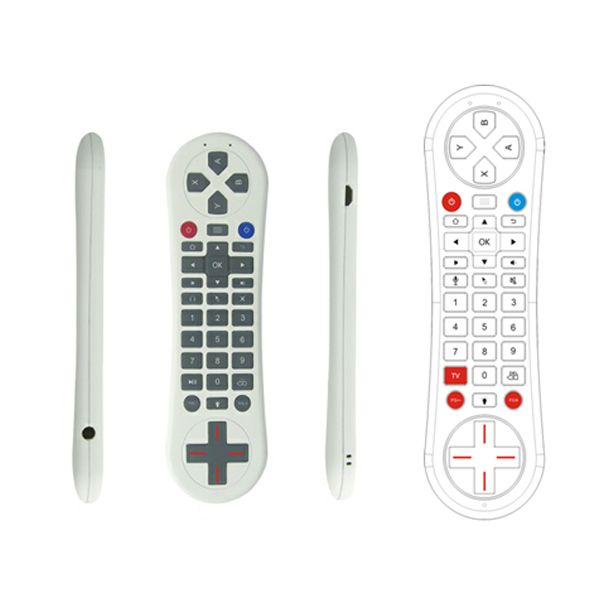 2.4G fly air mouse with game control function