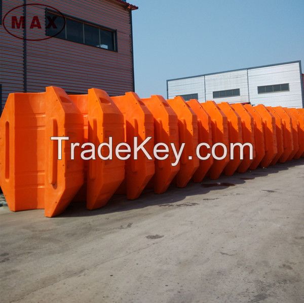 Professional manufacture HDPE material plastic floater for dredger