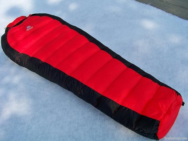 New and fashion down sleeping bag for camping