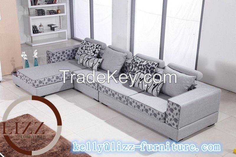 Modern Home  Furniture Living Room Top Quality Fabric Sofa A.L.075