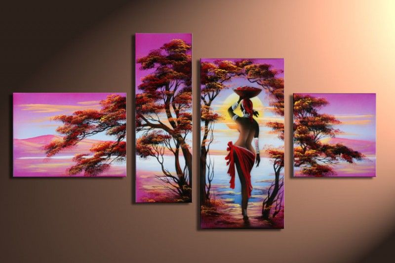 African Canvas Art