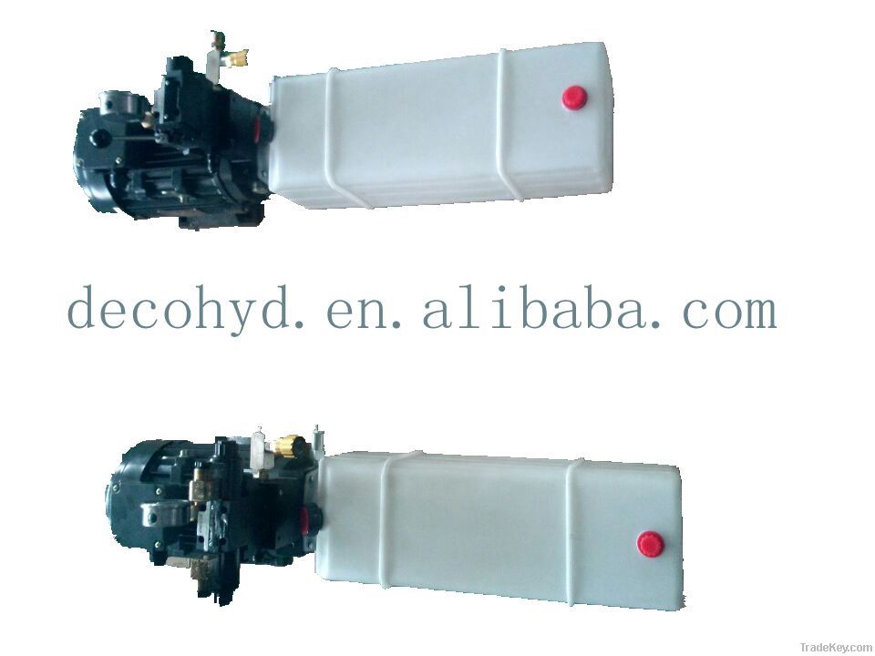 AC Hydraulic power unit for tipper trailers