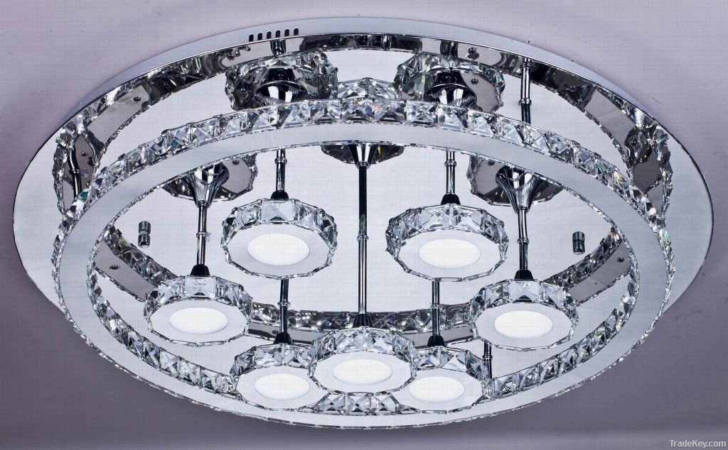 Crystal ceiling lamp