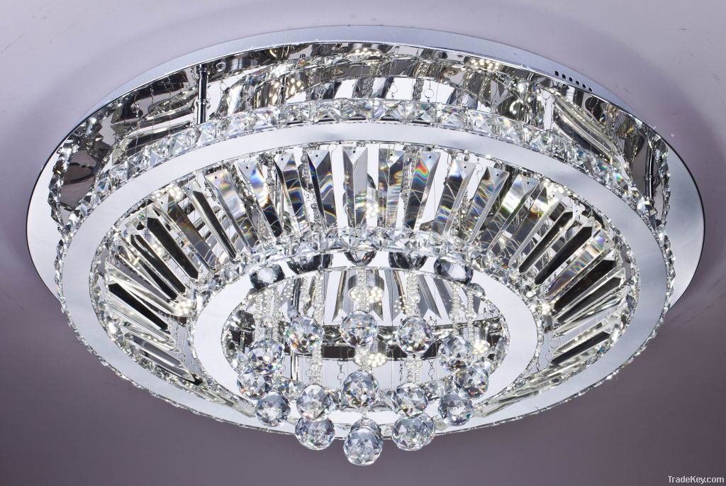 Crystal ceiling lamp