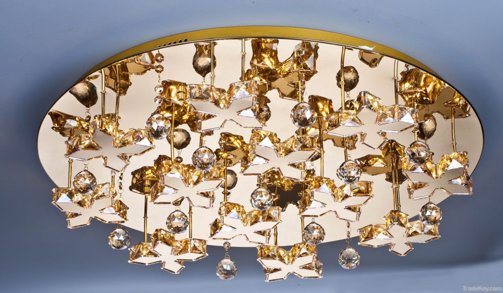 Crystal ceiling lamp