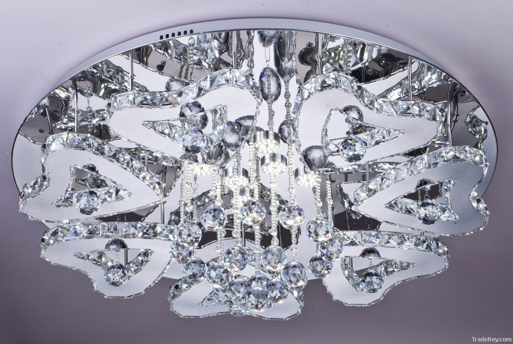 Crystal ceiling lamp