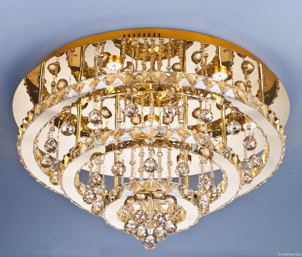 Crystal ceiling lamp