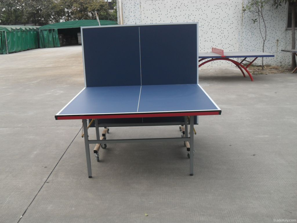 Folding and Movable Table Tennis Table