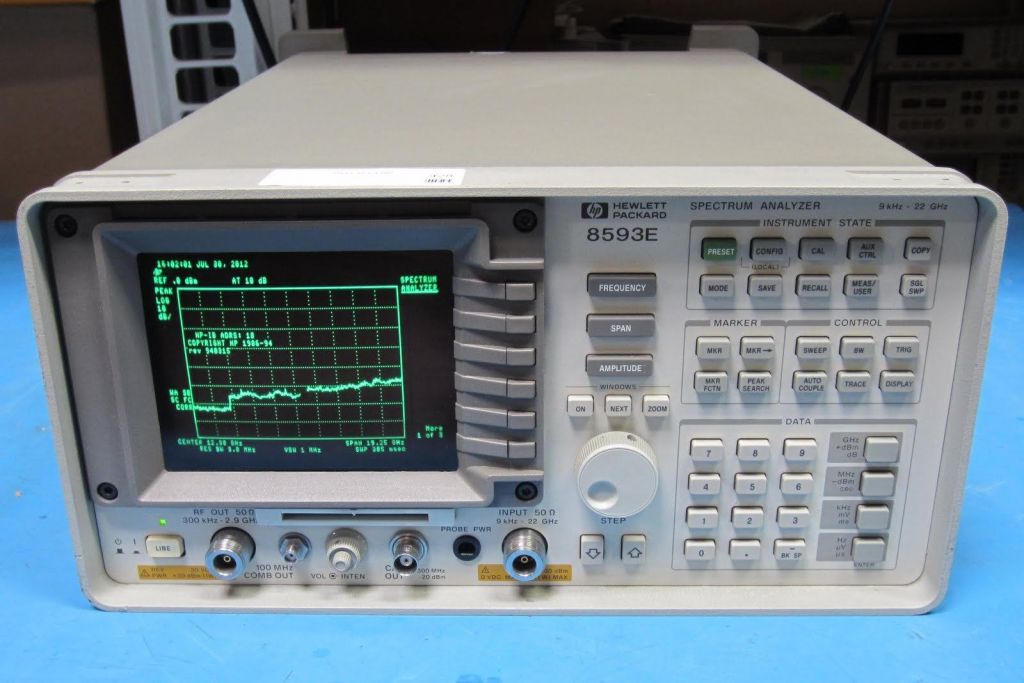 Agilent 8593E 22 GHz Spectrum Analyzer