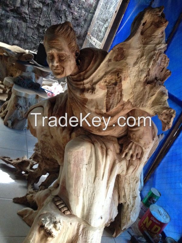 Beautiful Hand Made Wood Sculpture