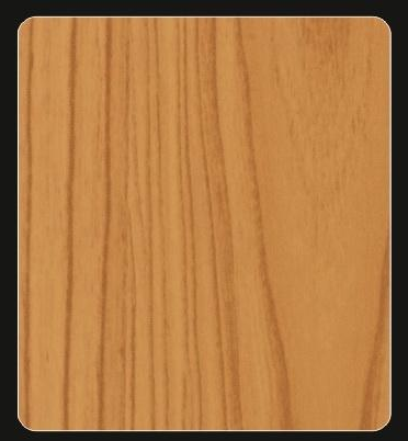 Imitation wood grain aluminum composite panel