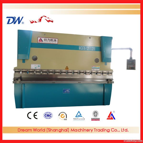 WC67K-40t/2200 press brake , cnc hydraulic press brake