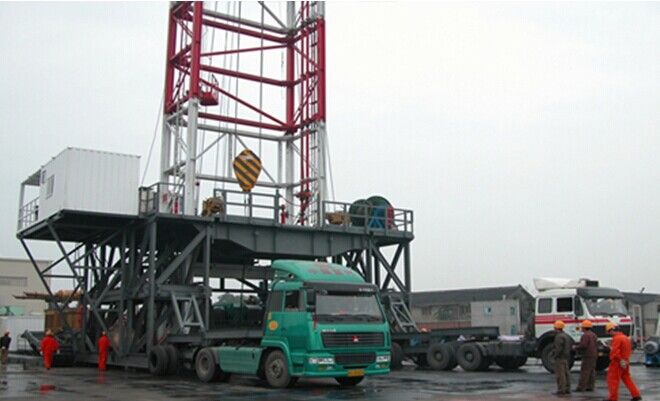 Trailer Mounted Drilling Rig