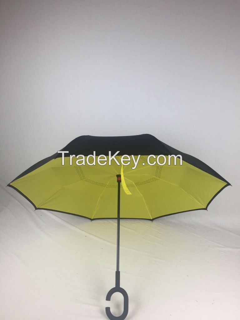 High quality reverse umbrella inverted umbrella for sale 