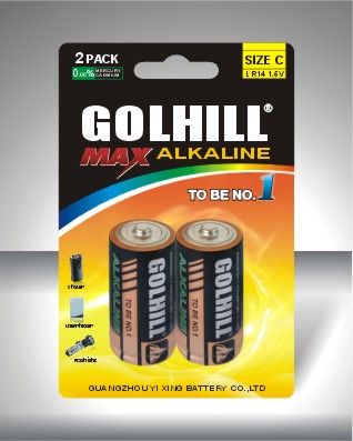 LR14 Alkaline Battery C Size 1.5V Am-2