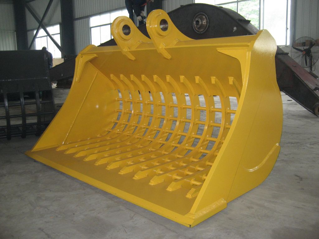 excavator  screening  bucket