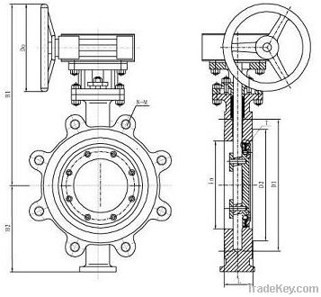 High performance butterfly valve