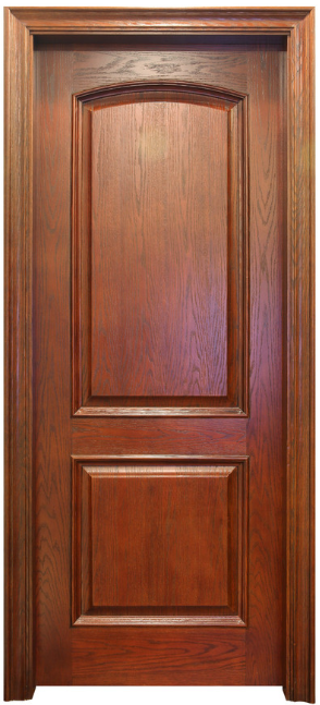 world-wide renown material house design 100% solid wood door