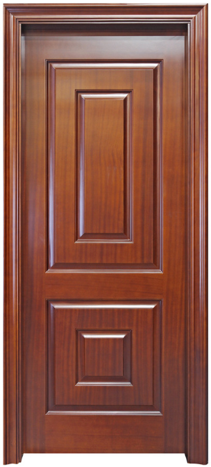 world-wide renown material house design 100% solid wood door