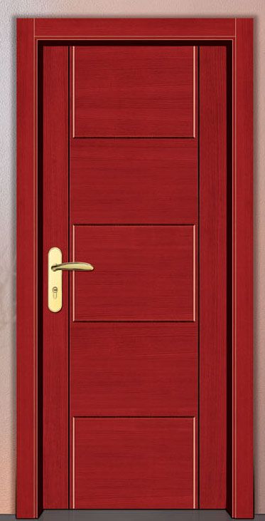 New Design and High Quality Interior Wood Door