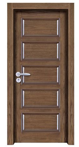 New Design and High Quality Interior Wood Door