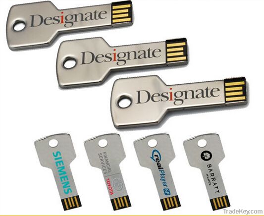 promotional 1gb 2gb 4gb 8gb 16gb 32gb real capacity usb key metal