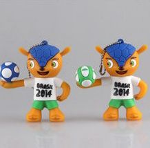 2014 world cup brazil mascot usb /world cup usb flash drive