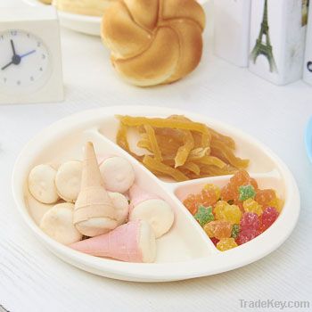 hot sale PLA baby dish, party dish, children plate