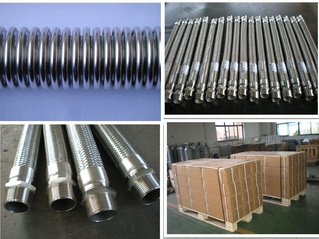 Stainless steel flexible metal hose/pipe