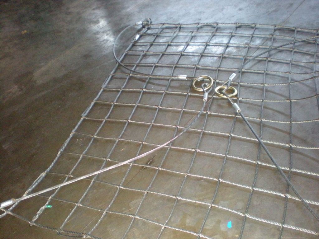 Stainless Steel Wire Rope Cargo Sling Net