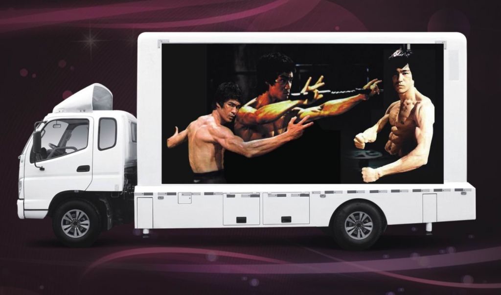 SMLM LED advertising truck