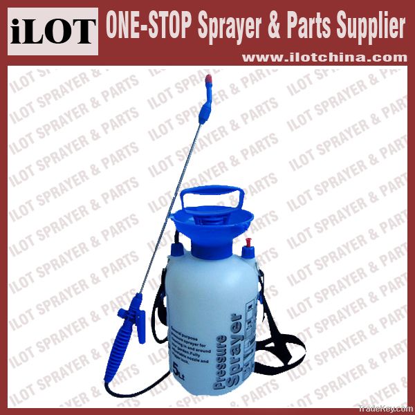 5L Plastic Garden Pressure Sprayer with funel for home and garden
