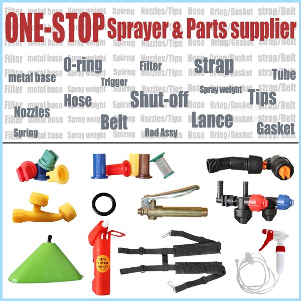 Sprayer and Sprayer Parts for agriculture, garden, home and packing industry etc.