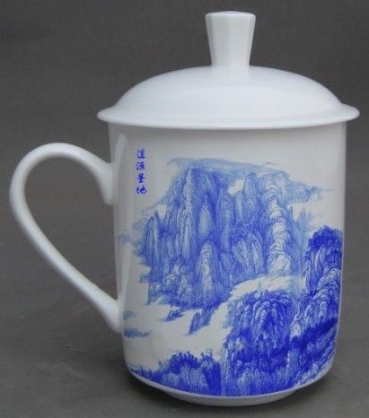 Processing activities souvenir ceramic cups, business ceramic gifts