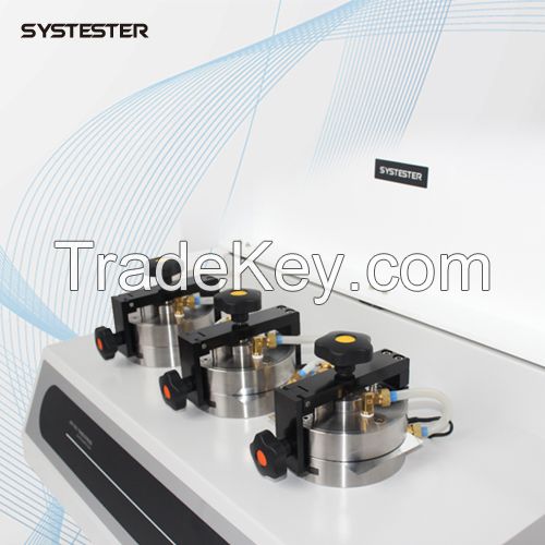 SYSTESTER difference pressure ASTM D1434 gas/air transmission rate testing machine