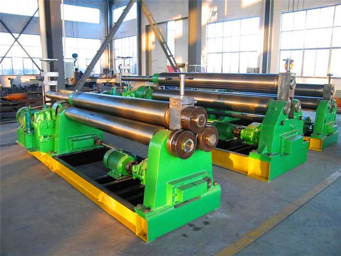 W11 series mechanical rolling plate roll bending machine