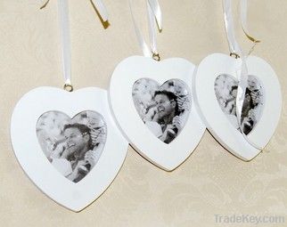 Love Combination Creative Photo Wall Heart to Heart Wooden Photo Frame